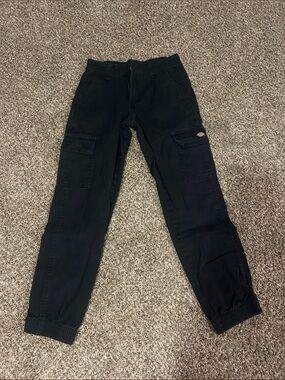 Dickies Black Utility Cargo Joggers
